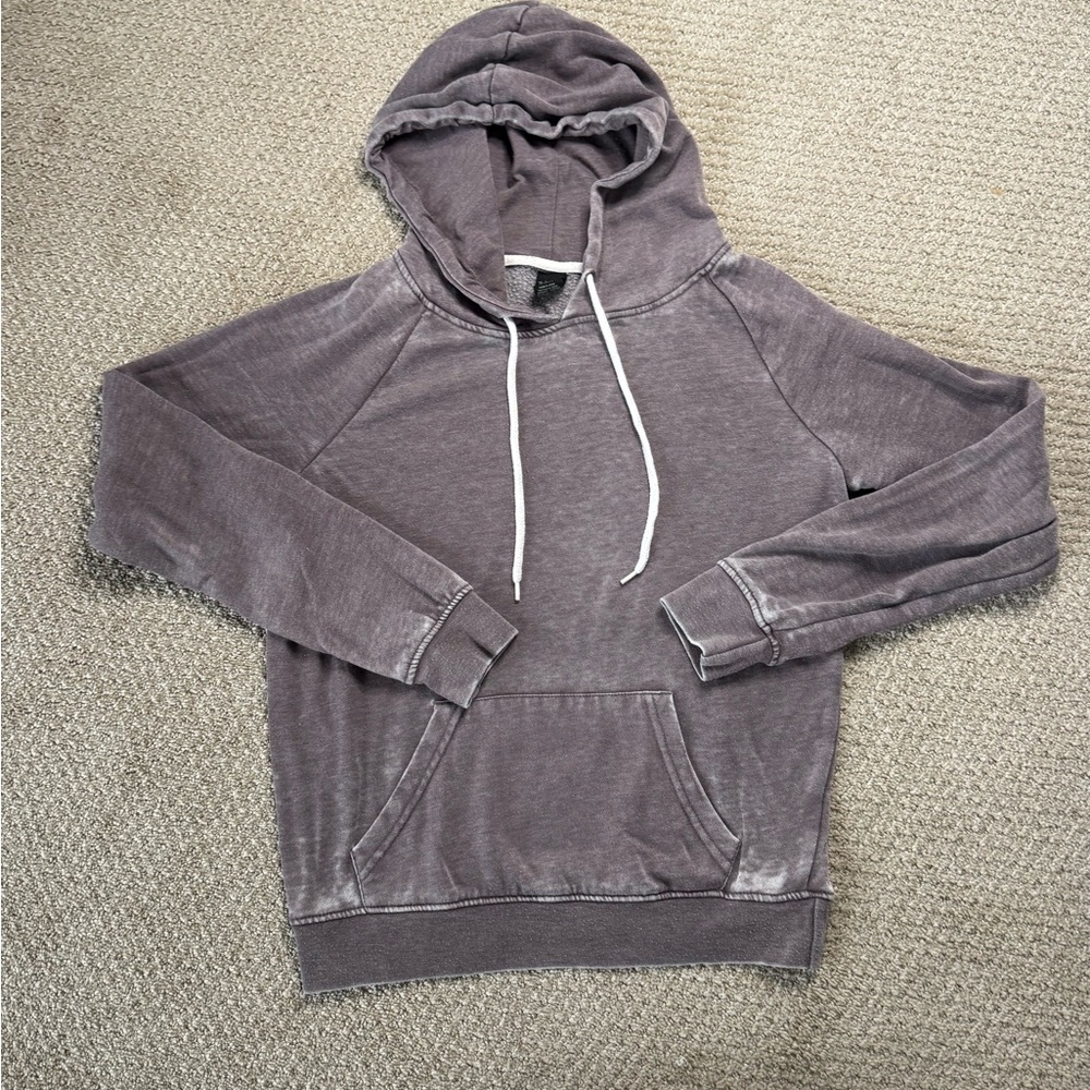 Zine Clothing Washed Purple Hoodie